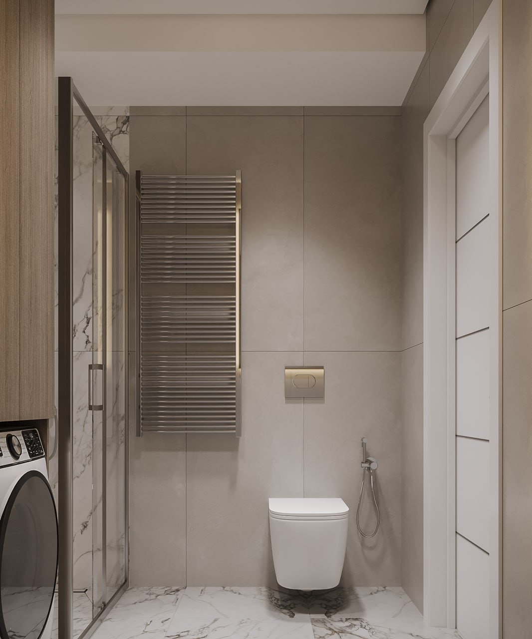 Квартира з дерев’яними акцентами